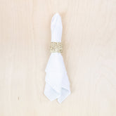 Napkin Rings - Natural Raffia Crochet Napking Rings, set of 4 - Natural Fiber | LIKHA - LIKHÂ