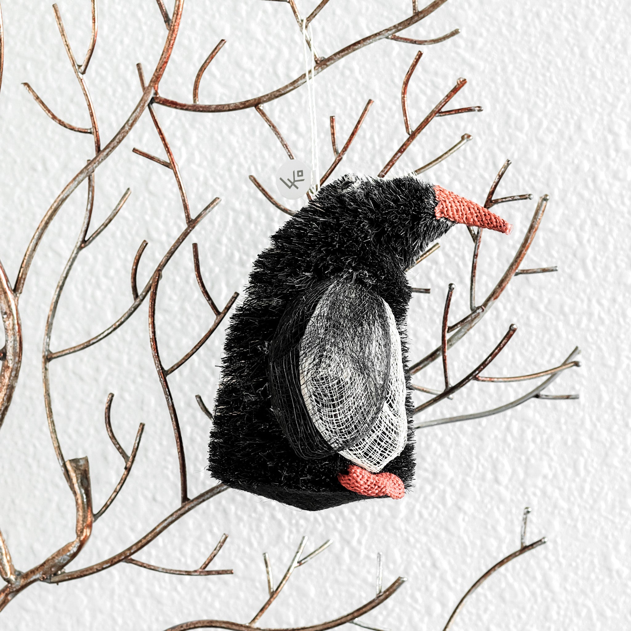 Ornaments - Penguin Ornament, Brown Medium - Holiday Ornaments | LIKHÂ - LIKHÂ