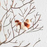 Ornaments - Puppy Ornament, Mahogany - Bottle Brush Ornaments | LIKHÂ - LIKHÂ