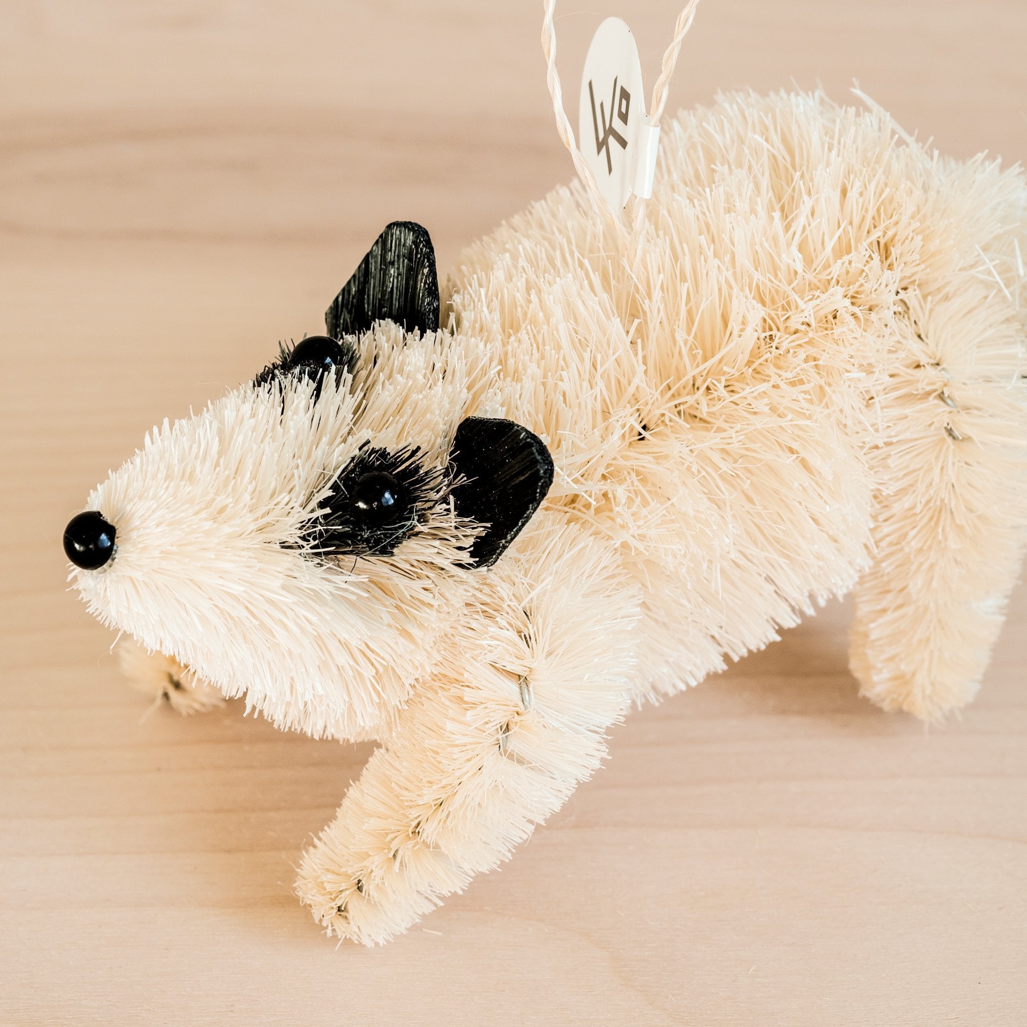 Ornaments - Raccoon Ornament, Black - Hanging Ornaments | LIKHÂ - LIKHÂ