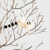 Ornaments - Raccoon Ornament, Black - Hanging Ornaments | LIKHÂ - LIKHÂ