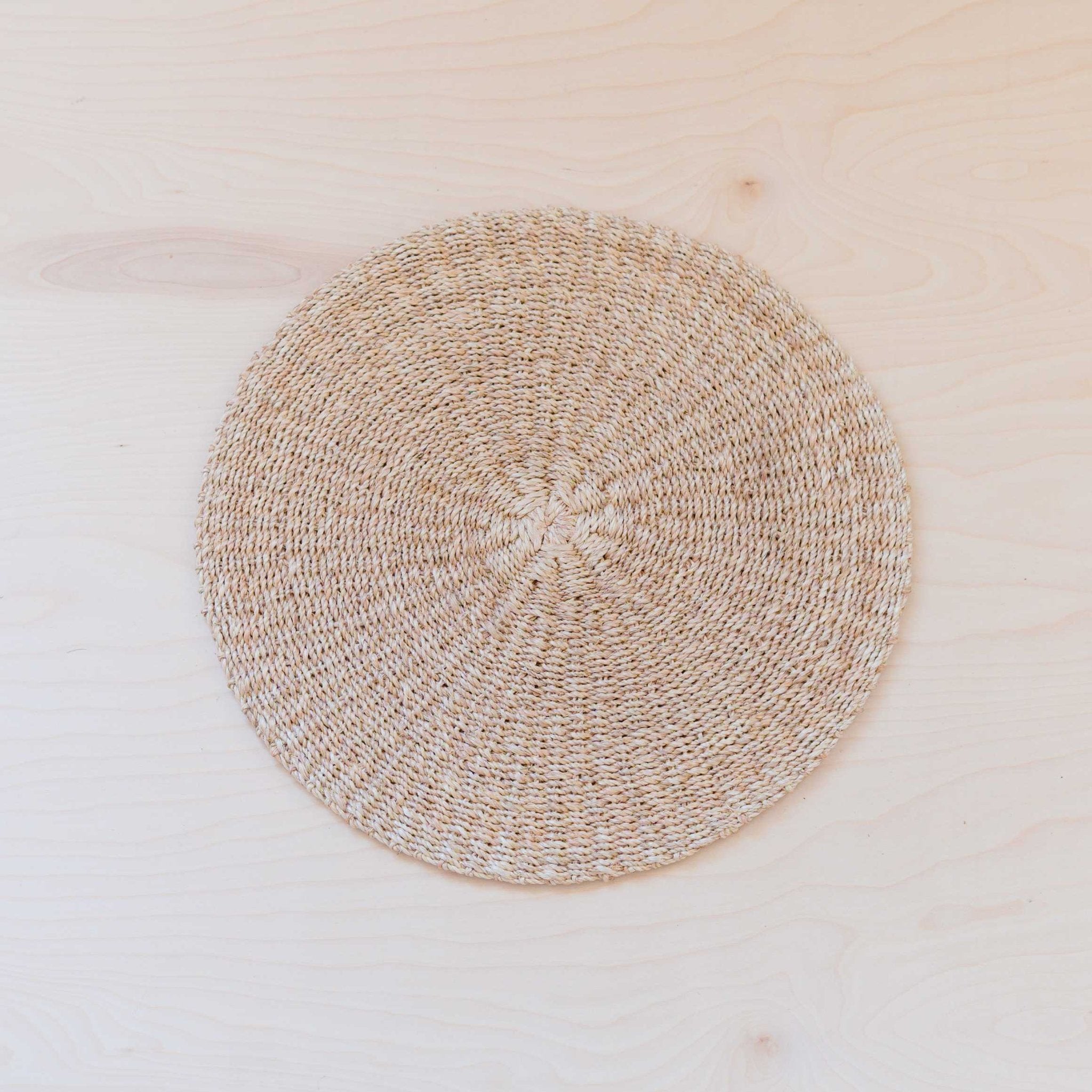 Placemats - Natural Placemats, set of 2 - Abaca Fiber | LIKHÂ - LIKHÂ