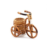 Planters - Bicycle Rattan Planter, large - Handmade Planters | LIKHÂ - LIKHÂ