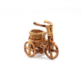 Planters - Bicycle Rattan Planter, small - Handmade Planters | LIKHÂ - LIKHÂ
