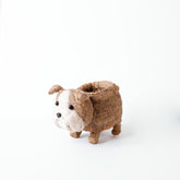 Planters - English Bulldog Planter - Coco Coir Pots | LIKHÂ - LIKHÂ