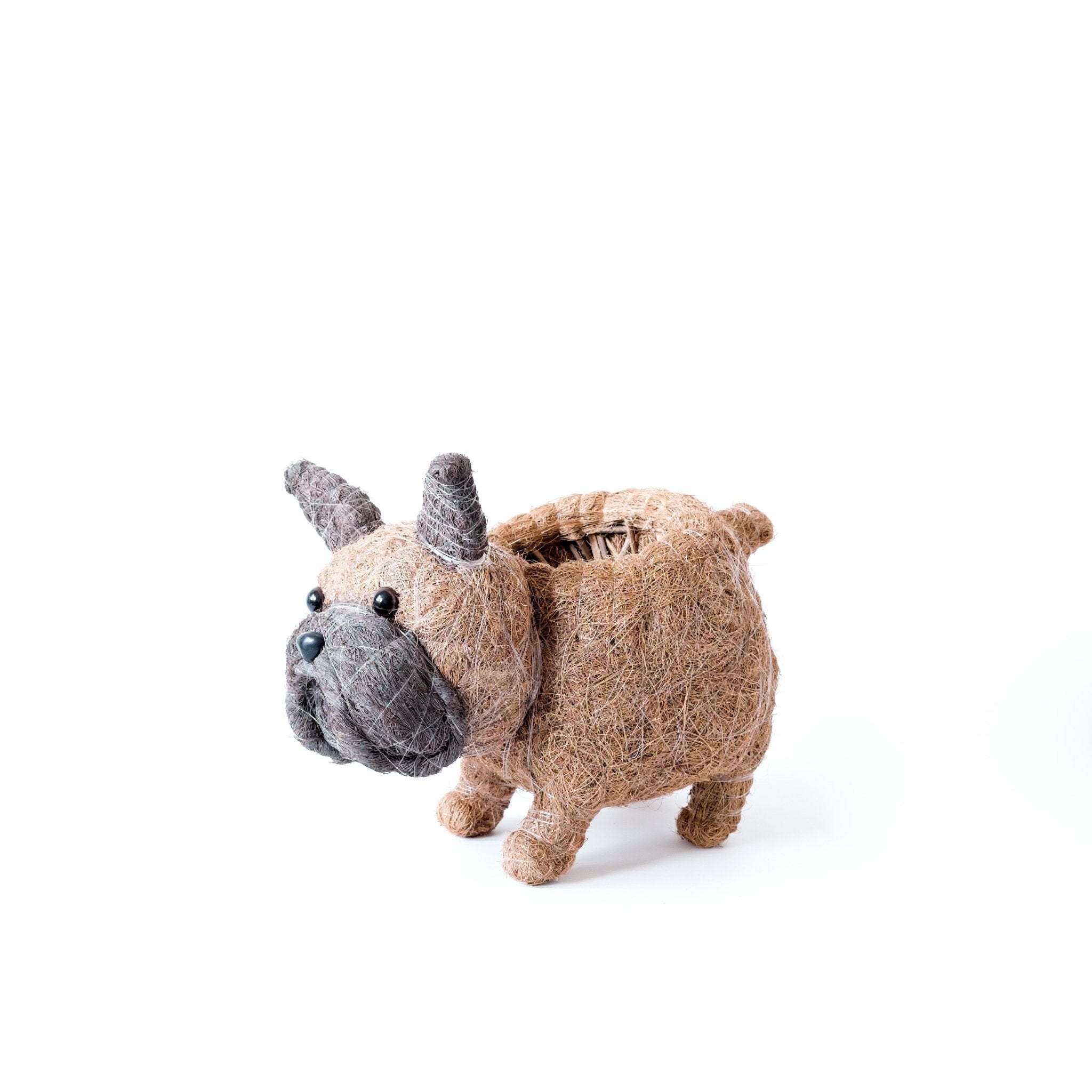 Planters - French Bulldog Planter - Coco Coir Pots | LIKHÂ - LIKHÂ