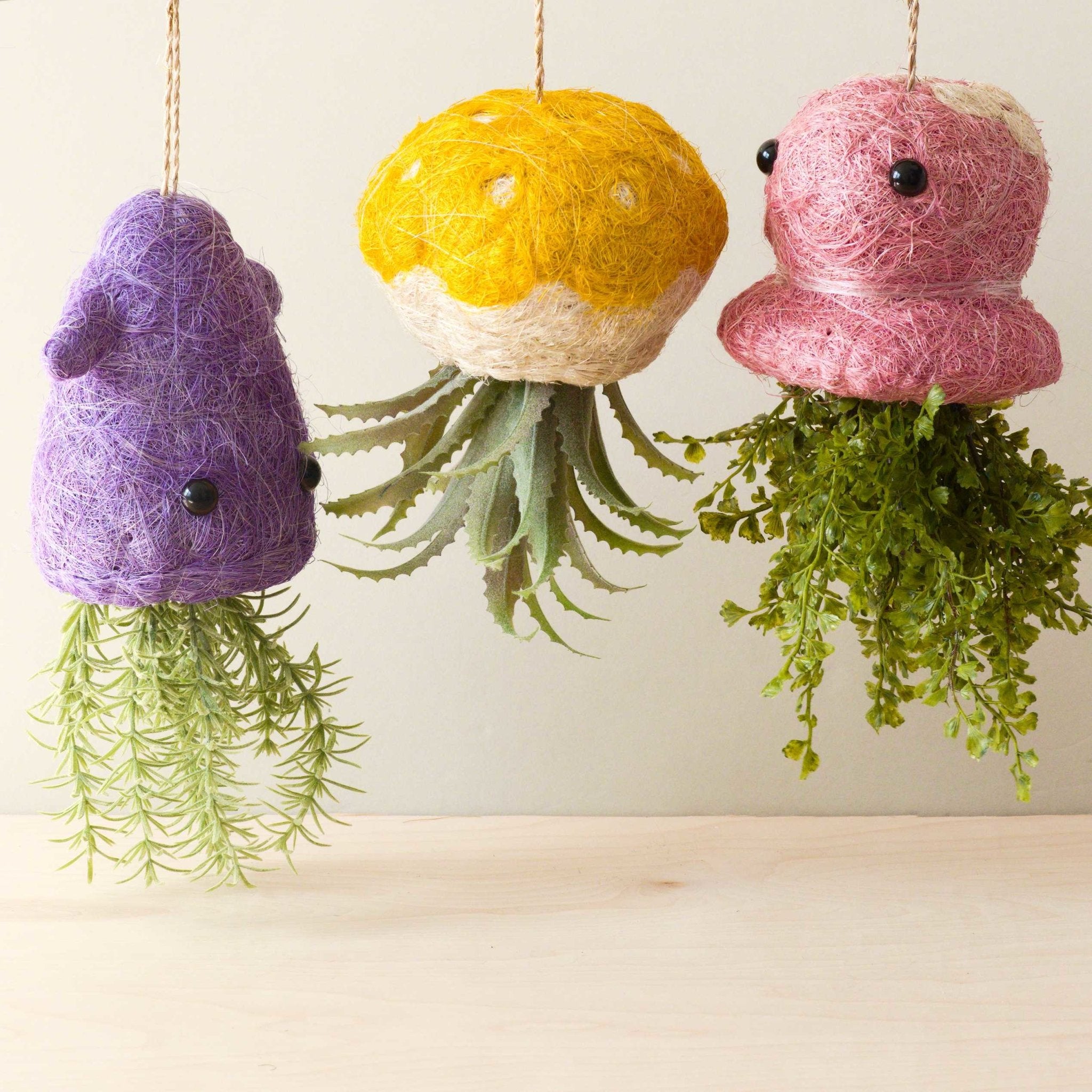 Planters - Squid Hanging Planter for Air Plants - Handmade Plant Pot | LIKHA - LIKHÂ