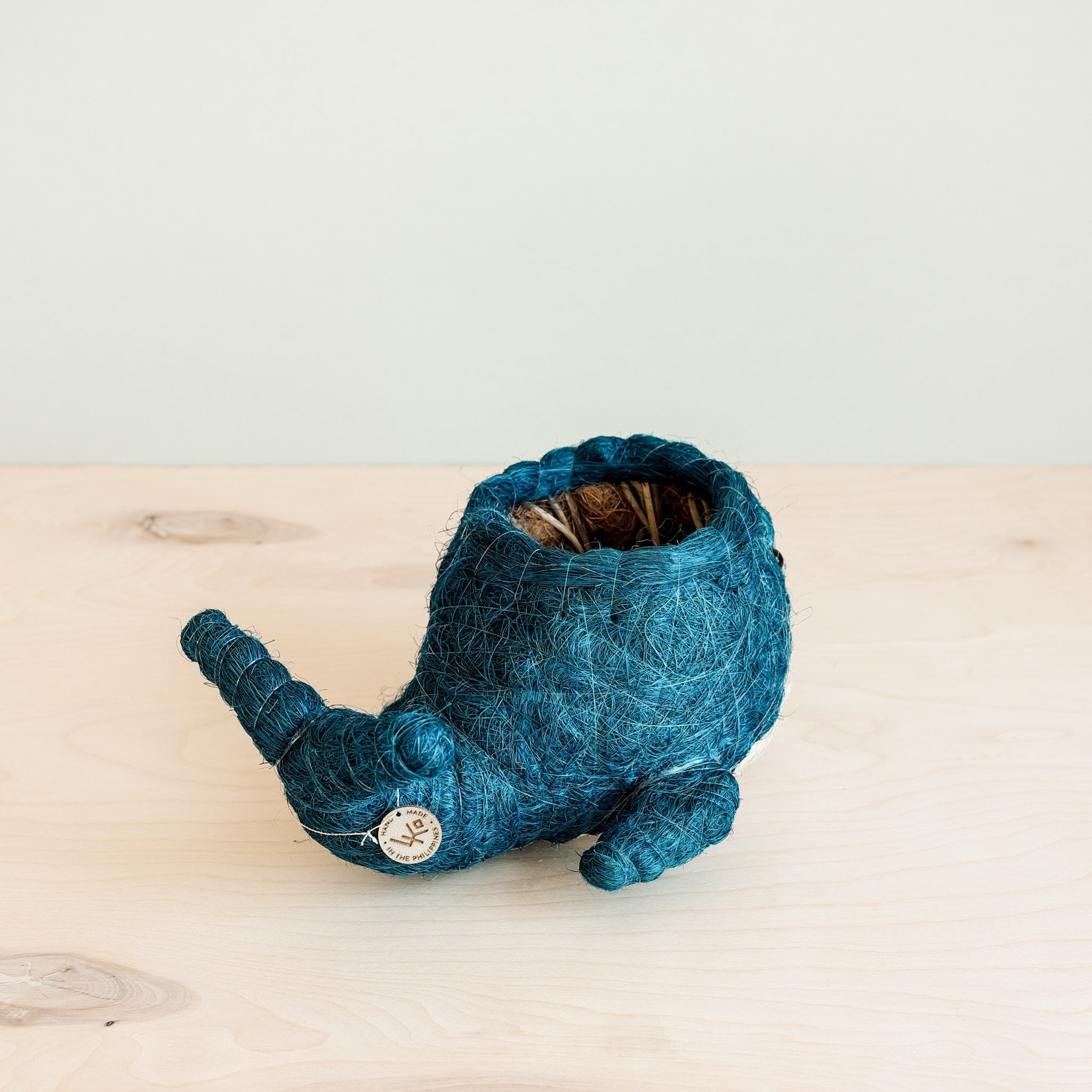 Planters - Wicker Whale Planter - Coco Planter | LIKHÂ - LIKHÂ