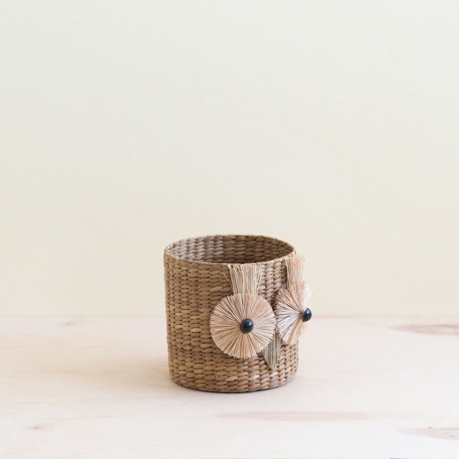 Pots & Planters - Owl 6" Seagrass Basket Planter - Succulent Plant Pot | LIKHA - LIKHÂ