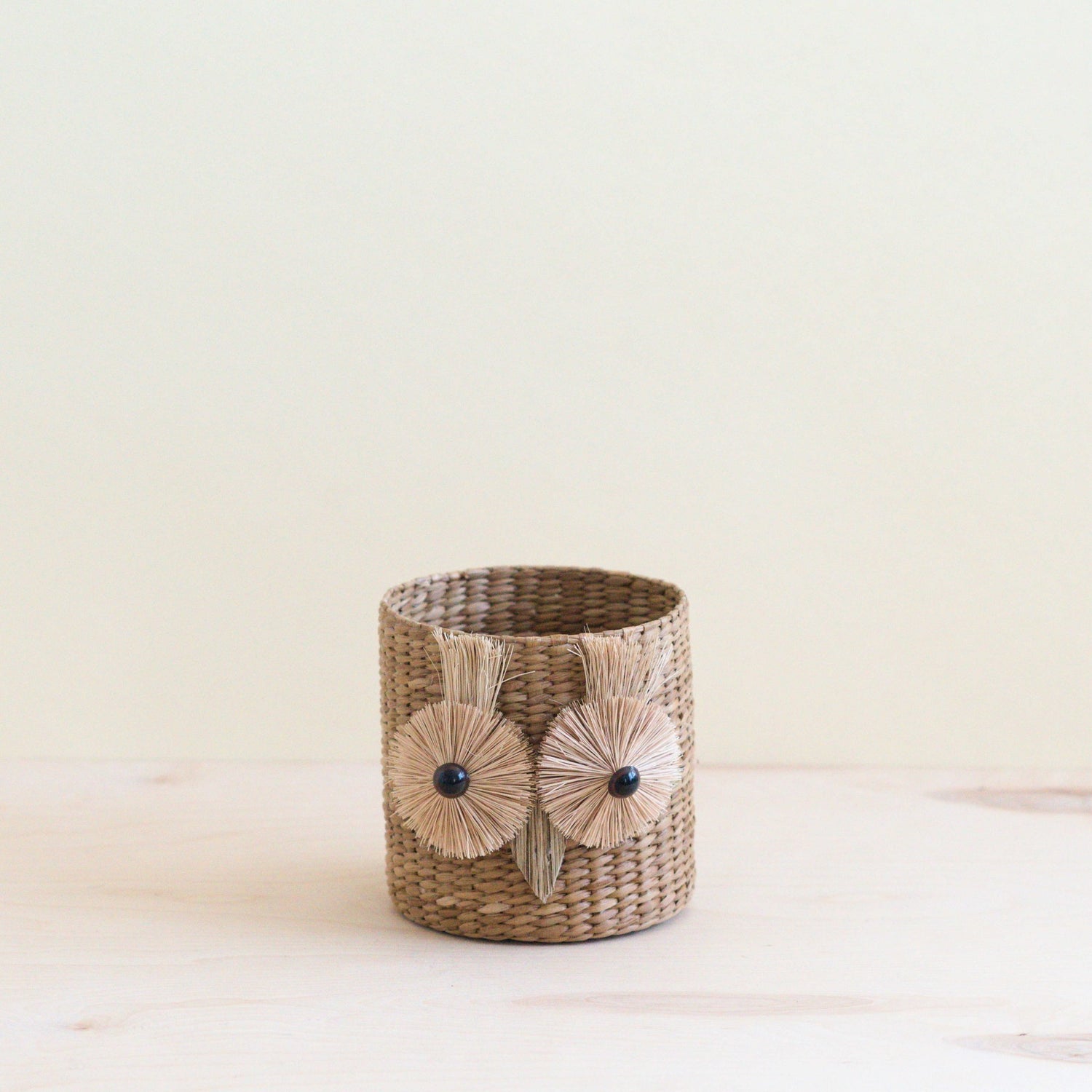 Pots & Planters - Owl 6" Seagrass Basket Planter - Succulent Plant Pot | LIKHA - LIKHÂ
