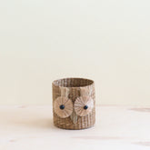 Pots & Planters - Owl 6" Seagrass Basket Planter - Succulent Plant Pot | LIKHA - LIKHÂ