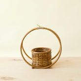 - Rattan Round Hanging Planter | LIKHA - LIKHÂ