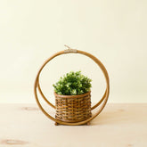 - Rattan Round Hanging Planter | LIKHA - LIKHÂ