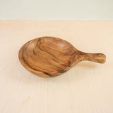 Serving Tray - Round Serving Tray with Handles - Acacia Wood | LIKHÂ - LIKHÂ