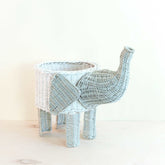 - Two-tone Rattan Elephant Basket - Wicker Organizer | LIKHA - LIKHÂ