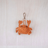 Bag charms - Crab Keychain - Crochet Animal Bag Charms | LIKHÂ - LIKHÂ