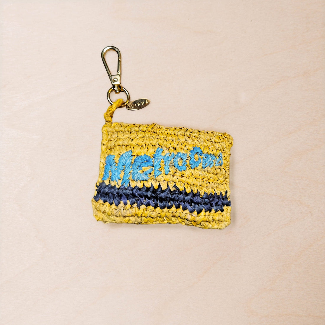 Bag charms - NYC Metrocard Bag Charm – Raffia Crochet Novelty Keychain | LIKHÂ - LIKHÂ