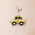 Bag charms - NYC Taxi Cab Bag Charm – Raffia Crochet Novelty Keychain | LIKHÂ - LIKHÂ