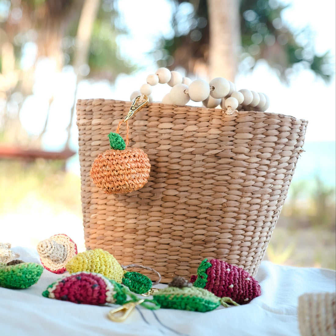Bag charms - Orange Bag Charm - Unique Bag Accessories | LIKHÂ - LIKHÂ