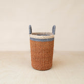 Baskets - Coral Wicker Basket Vase - Decorative Basket | LIKHÂ - LIKHÂ