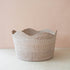 Baskets - Jumbo Scallop Basket – Natural Handwoven Abaca Basket | LIKHÂ - LIKHÂ