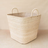 Baskets - Large Square Wicker Basket - Woven Basket | LIKHÂ - LIKHÂ