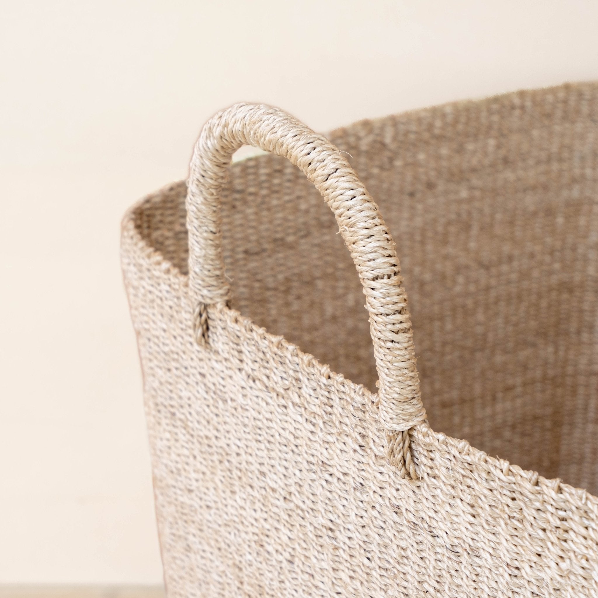 Baskets - Large Square Wicker Basket - Woven Basket | LIKHÂ - LIKHÂ