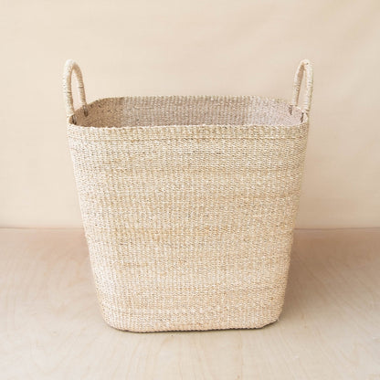 Baskets - Large Square Wicker Basket - Woven Basket | LIKHÂ - LIKHÂ