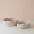 Baskets - Natural Fruit Tray Scallop, set of 2, – Handwoven Abaca Trays | LIKHÂ - LIKHÂ