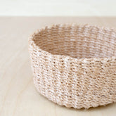 Baskets - Natural Mini Trinket Basket - Small Round Tray | LIKHÂ - LIKHÂ