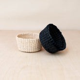 Baskets - Natural Mini Trinket Basket - Small Round Tray | LIKHÂ - LIKHÂ