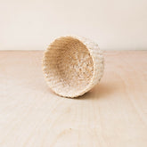 Baskets - Natural Mini Trinket Basket - Small Round Tray | LIKHÂ - LIKHÂ