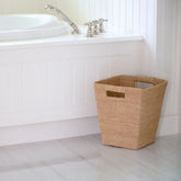 Baskets - Natural Tapered Square Basket - Floor Basket | LIKHÂ - LIKHÂ