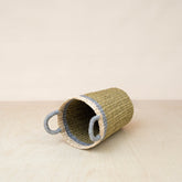 Baskets - Olive Tall Wicker Basket Vase - Woven Plant Baskets | LIKHÂ - LIKHÂ