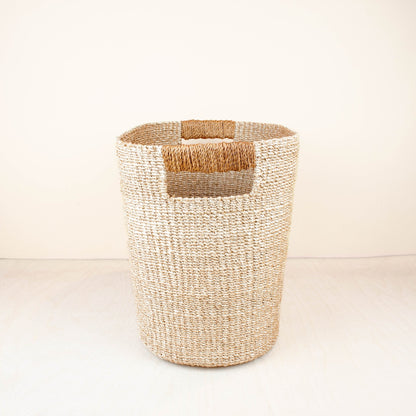 Baskets - Tan Large Oval Natural Basket - Straw Baskets | LIKHA - LIKHÂ