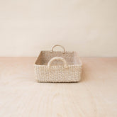 Baskets - Woven Rectangle Tray - Decorative Basket | LIKHÂ - LIKHÂ