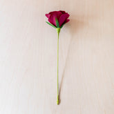 flower - Deep Pink Rose Corn Husk Flowers, case of 6 – Decorative Flower Accents | LIKHÂ - LIKHÂ