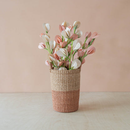 flower - Natural Corn Husk Flower Branches, case of 6 – Decorative Flower Branches | LIKHÂ - LIKHÂ