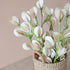 flower - Natural Corn Husk Flower Branches, case of 6 – Decorative Flower Branches | LIKHÂ - LIKHÂ