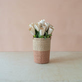 flower - Natural Tulip Corn Husk Flowers, case of 6 – Decorative Flower Accents | LIKHÂ - LIKHÂ