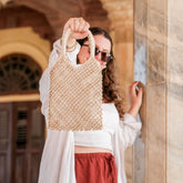 Handbags - Abaca Net Bag – Artisan Handwoven Market Tote | LIKHÂ - LIKHÂ