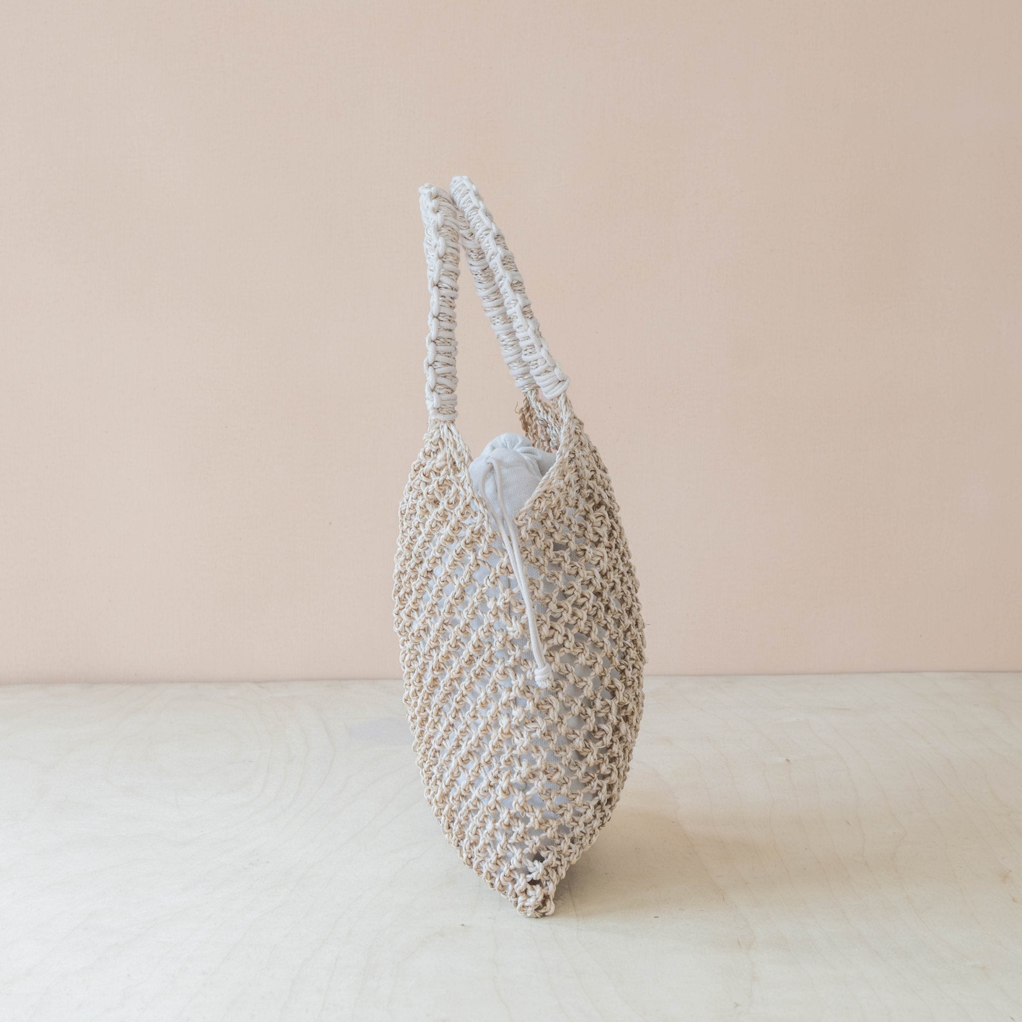 Handbags - Abaca Net Bag – Artisan Handwoven Market Tote | LIKHÂ - LIKHÂ