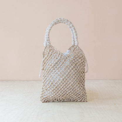 Handbags - Abaca Net Bag – Artisan Handwoven Market Tote | LIKHÂ - LIKHÂ