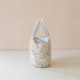 Handbags - Flower Weave Small Tote – Handwoven Abaca Bag | LIKHÂ - LIKHÂ