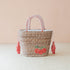 Handbags - Mini Woven Tote Bag with Embroidered Tomato – Everyday Woven Tote | LIKHÂ - LIKHÂ