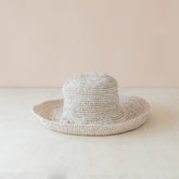 Handbags - Raffia Beach Tote with Sun Hat – Handwoven Summer Tote Set | LIKHÂ - LIKHÂ