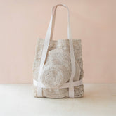 Handbags - Raffia Beach Tote with Sun Hat – Handwoven Summer Tote Set | LIKHÂ - LIKHÂ