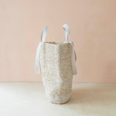 Handbags - Raffia Poste Weave Stripes Tapered Tote – Casual Tote | LIKHÂ - LIKHÂ