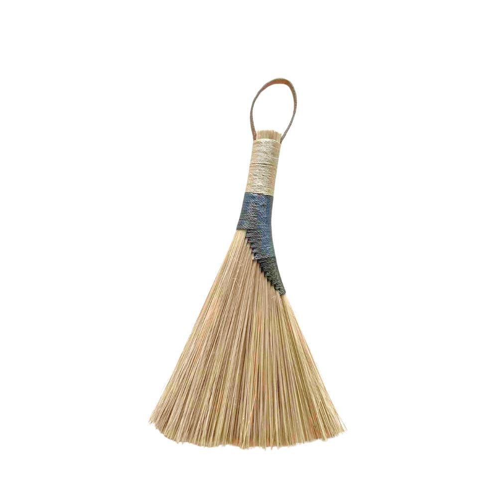 Home &amp; Garden - Handcrafted Grey Threaded Handbroom | LIKHÂ - LIKHÂ