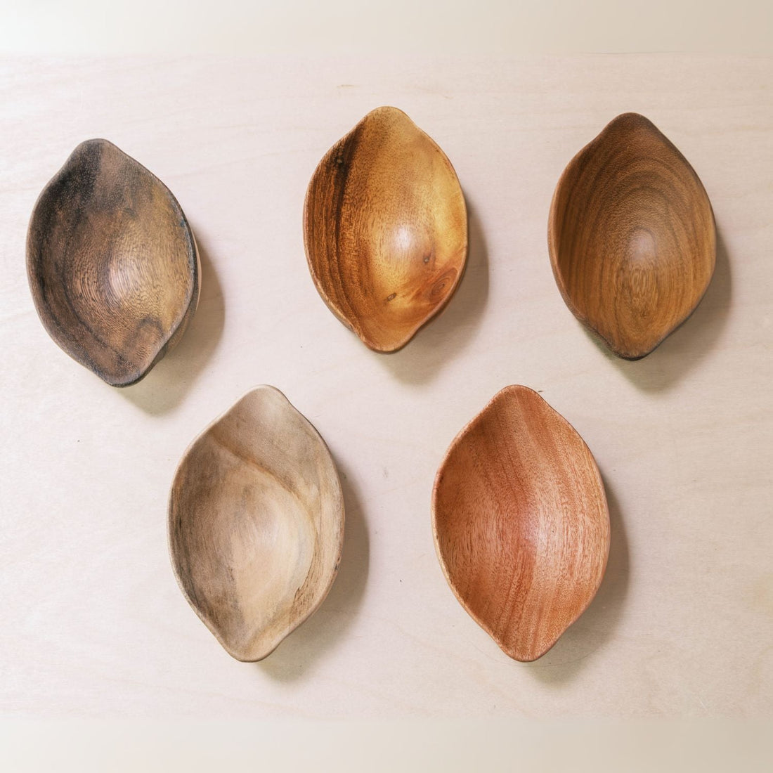  - Lemon Wood Tray - Handcrafted Wooden Display Piece | LIKHÂ - LIKHÂ